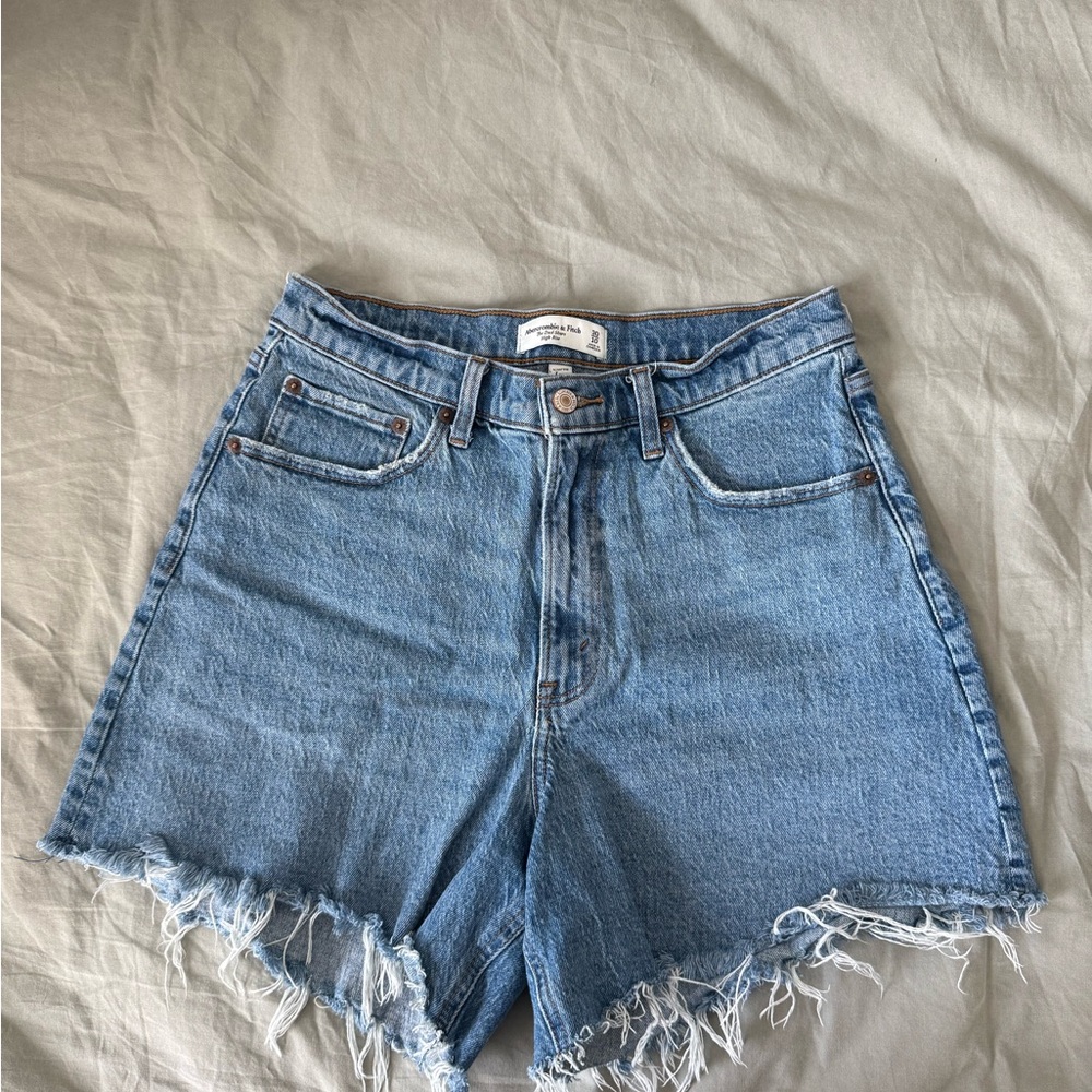 Abercrombie & Fitch The High Rise Curve Love Dad Short